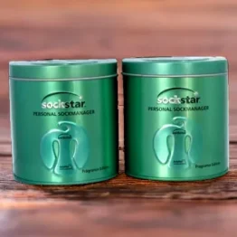 Sockstar 40 Sockenclips in 2x Metallbox Fragrance Edition